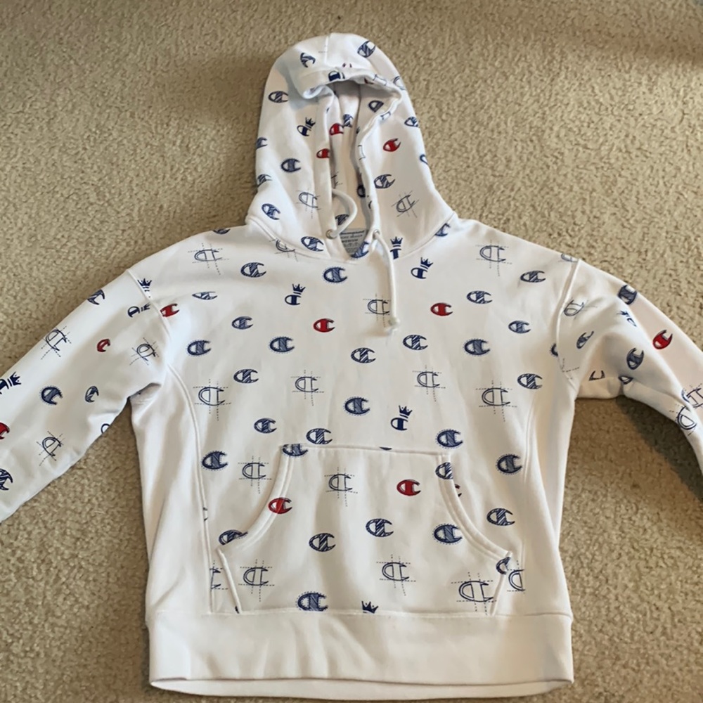 Champion reverse weave boys hoodie medium